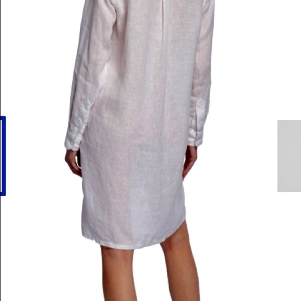 Frank & Eileen Mary Sm White Linen- NWOT